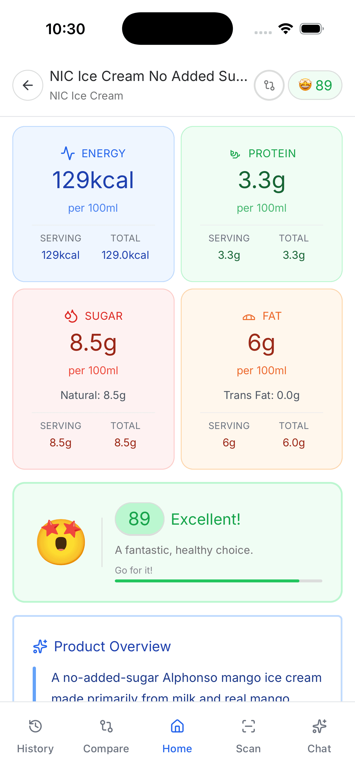 Ohara AI App Screenshot
